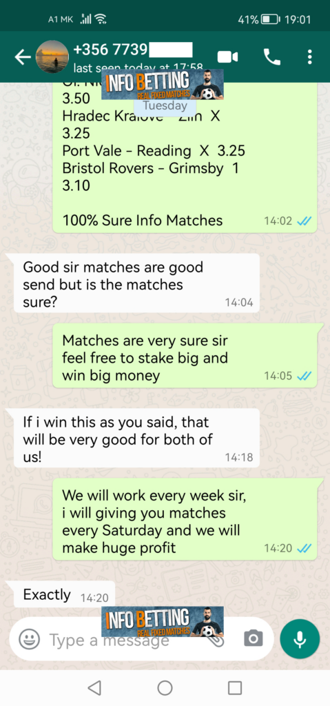 soccer fixed matches