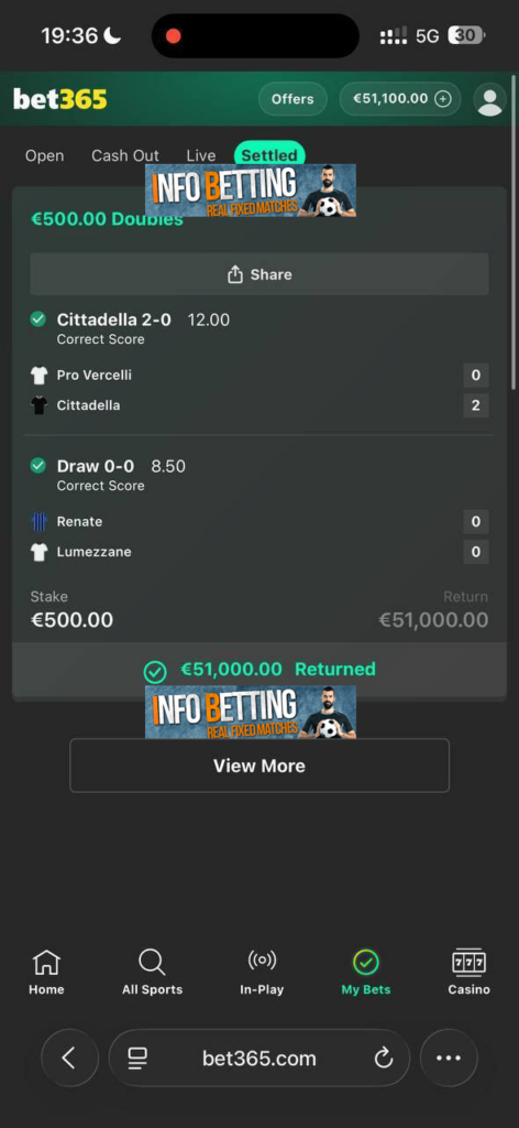 betting bet matches